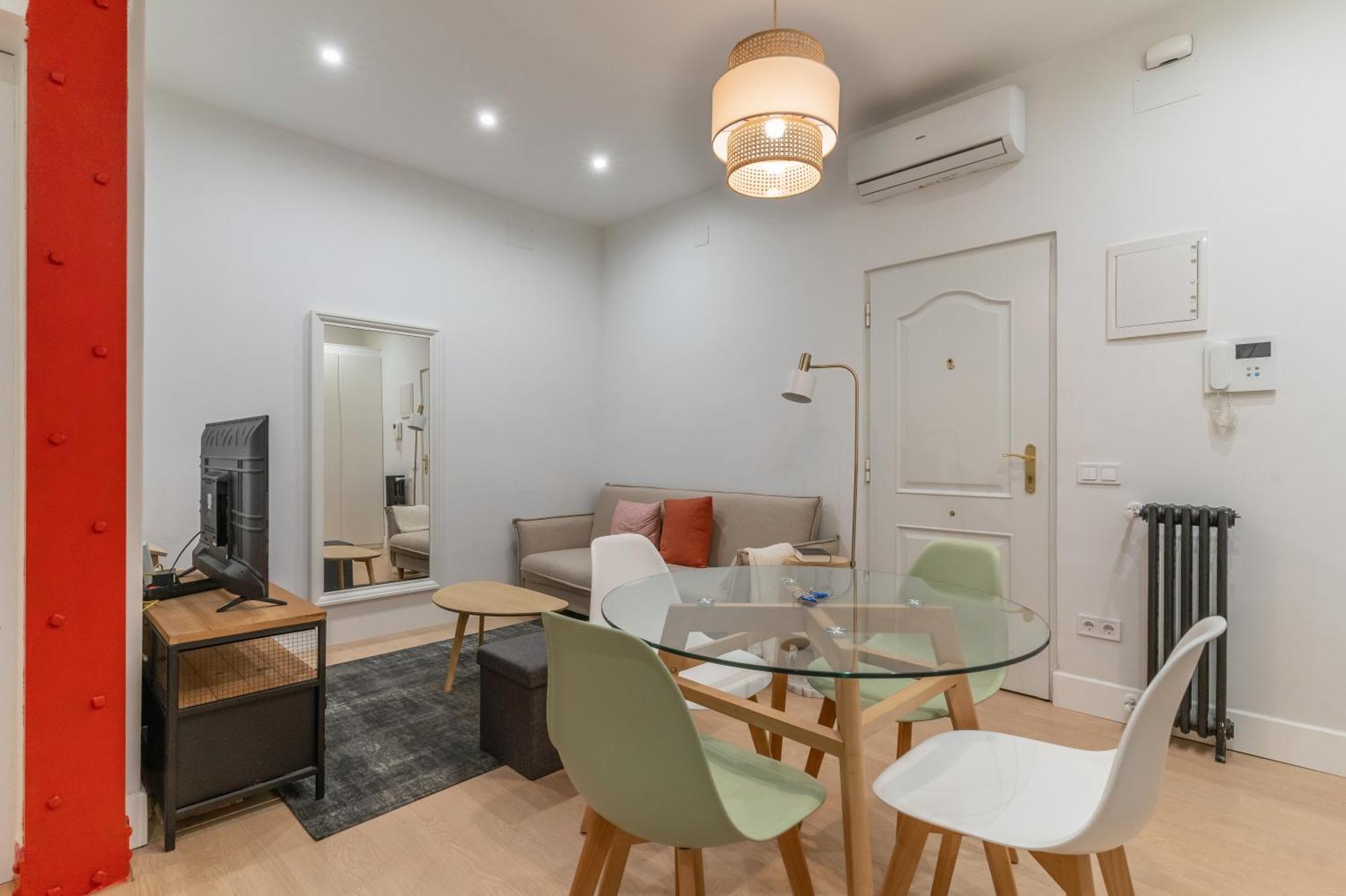 Appartamento Cozy And Central-1Bd 1Bth- Cortes Madrid Esterno foto