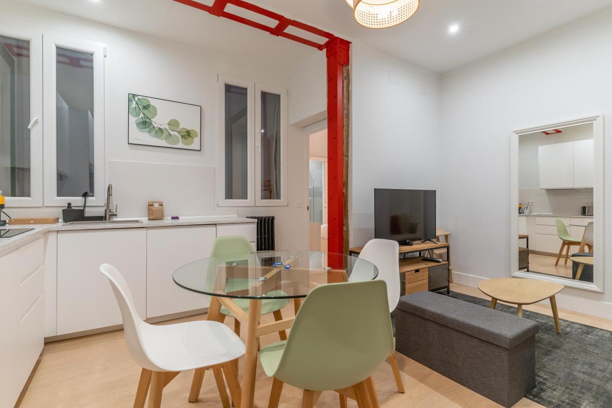 Appartamento Cozy And Central-1Bd 1Bth- Cortes Madrid Esterno foto